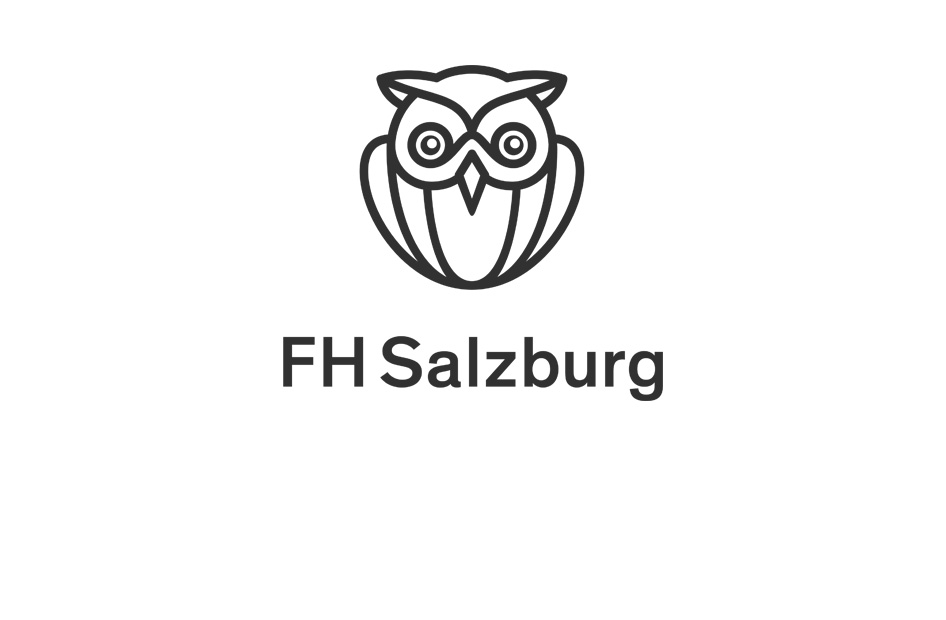 Hier sieht man das Logo der FH Salzburg.