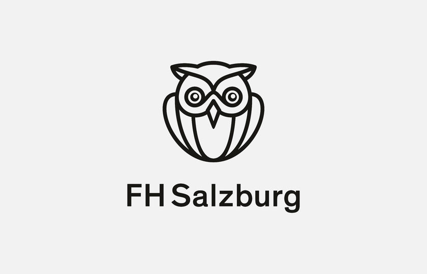 Das Logo der FH Salzburg.