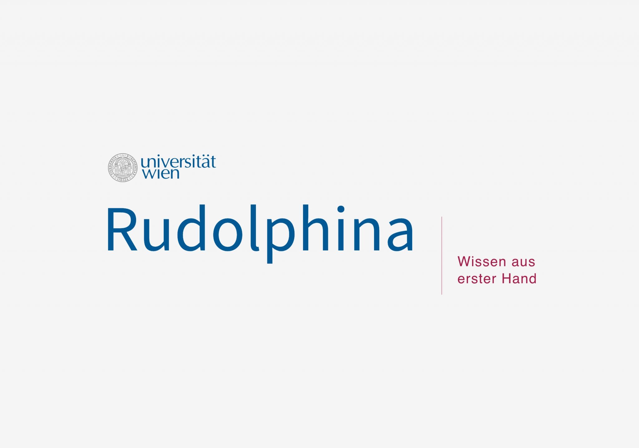 Logo Rudolphina Wissenschaftsmagazin
