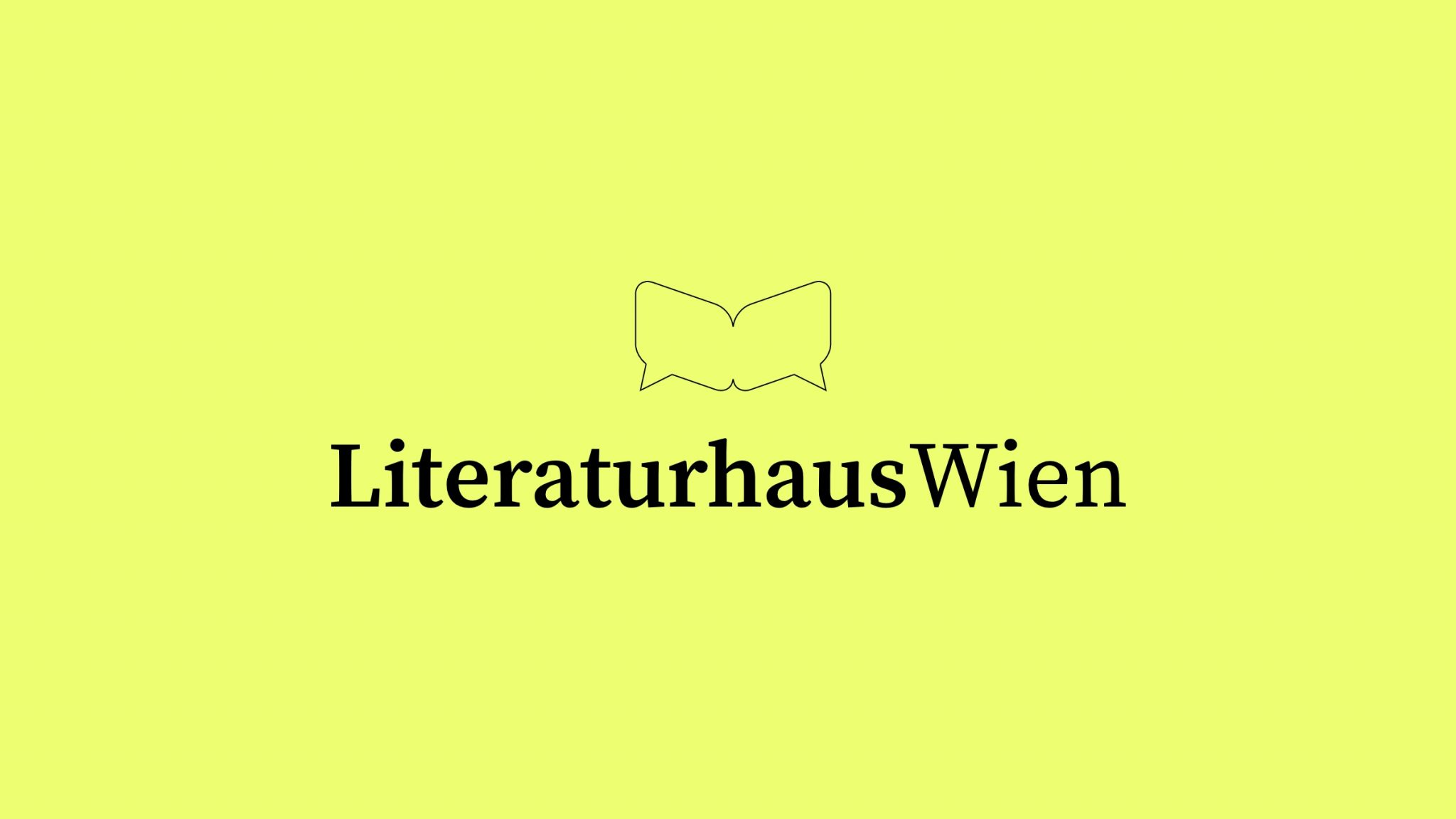 Das Logo des Literaturhaus Wien